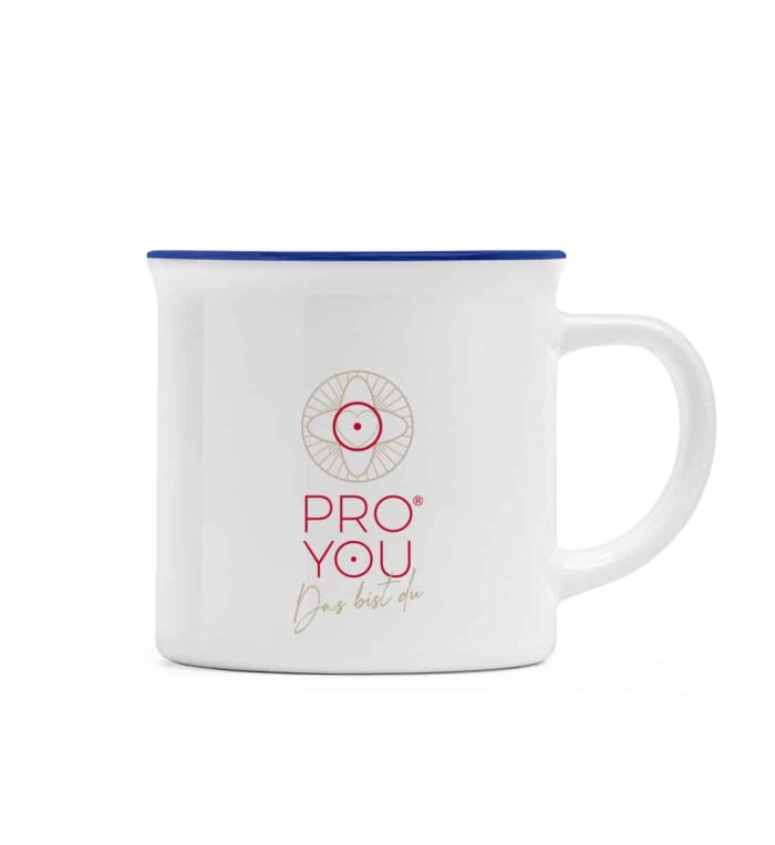 PROYOU - Emaille Look Tasse-27