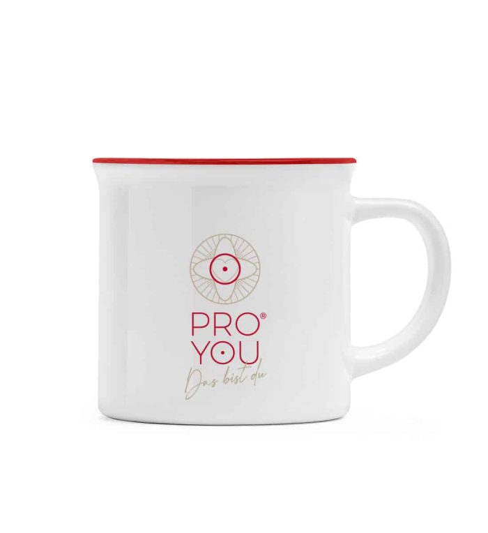 PROYOU - Emaille Look Tasse-4